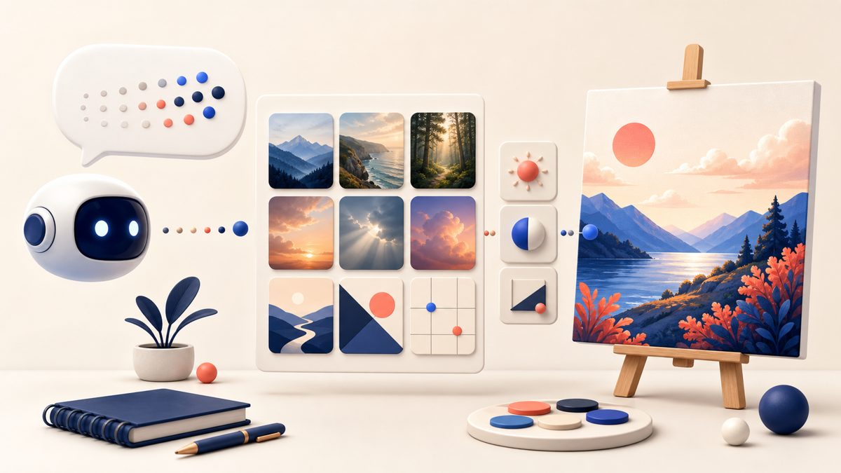 对话式 AI 协助绘画提示词工作流