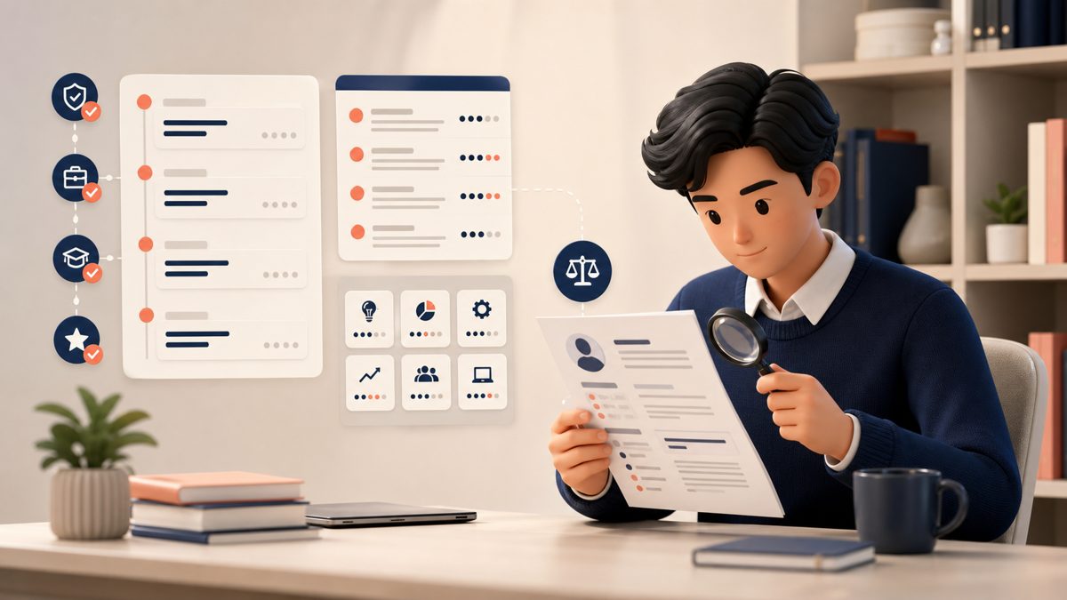 AI 简历提示词与投递前核验