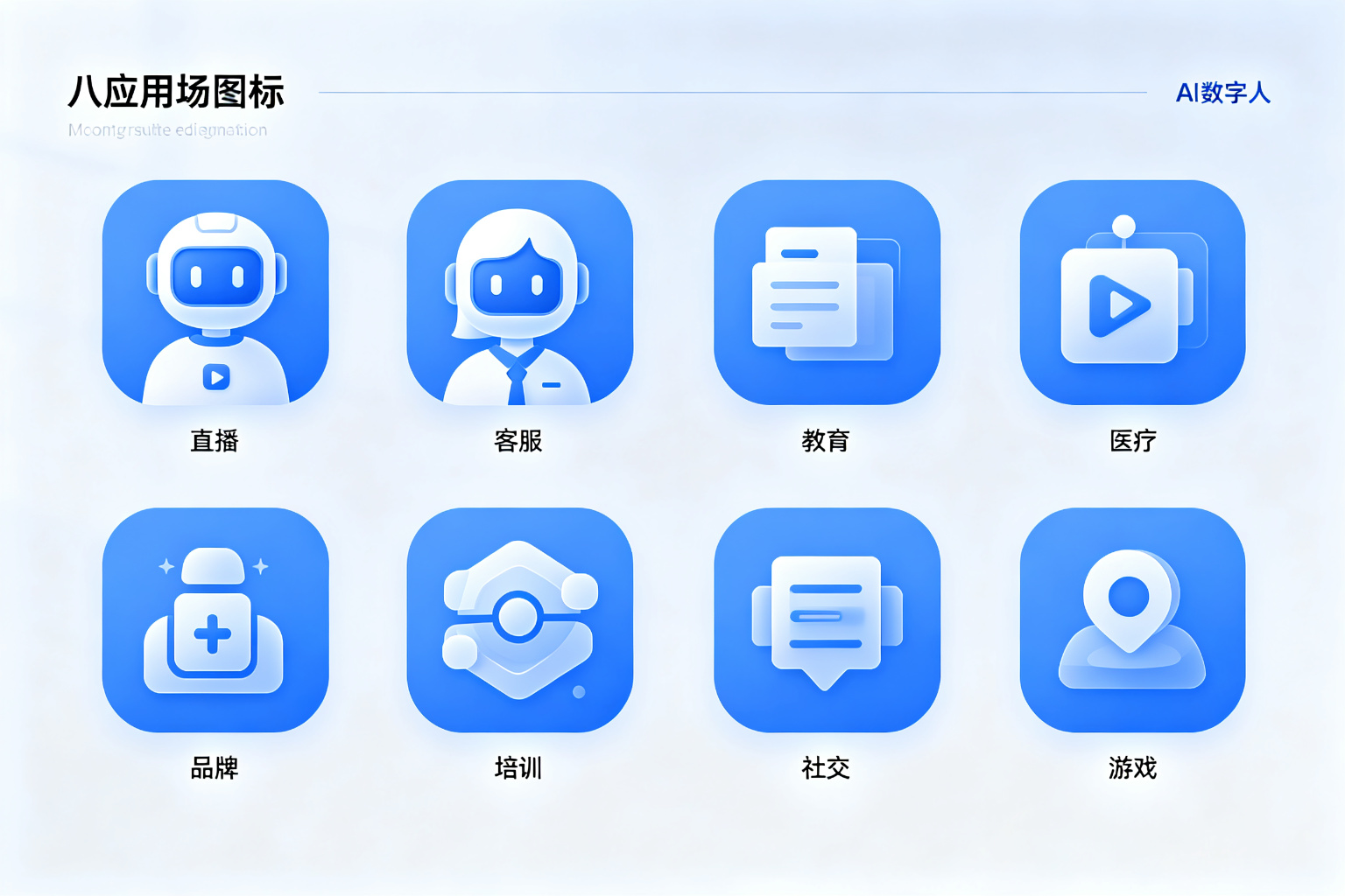 AI数字人应用场景