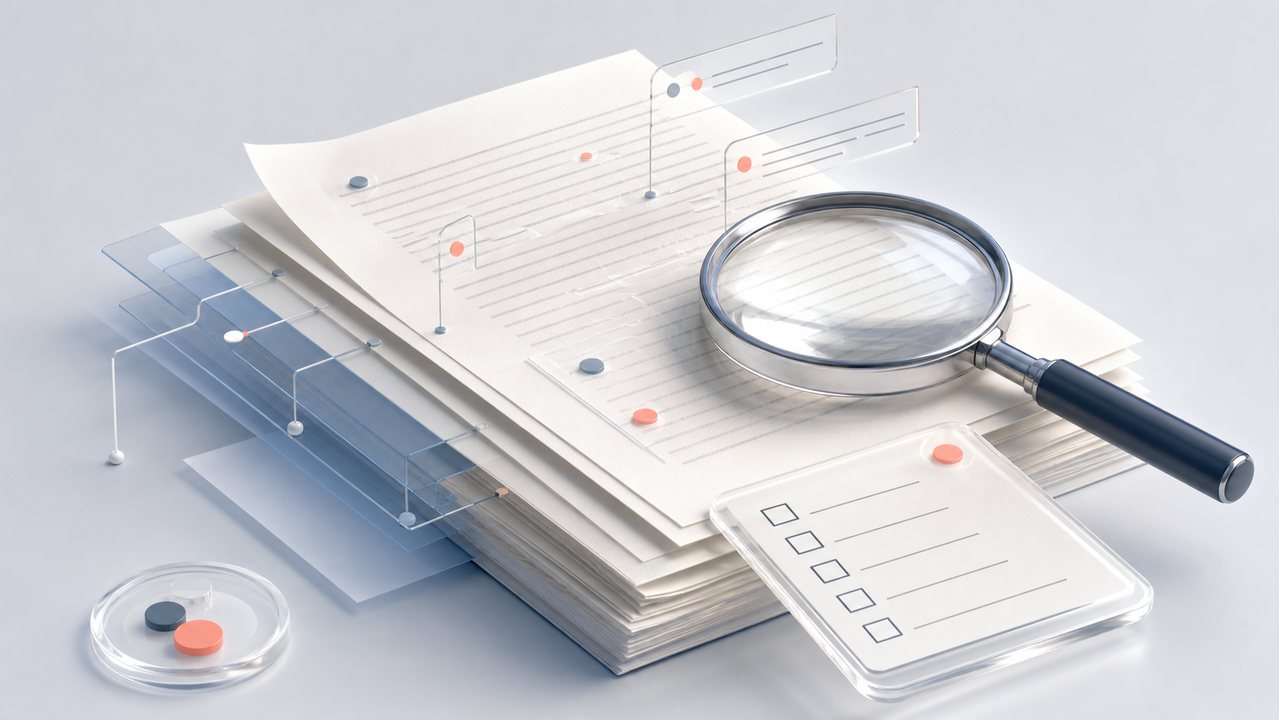 AI 辅助审稿的稿件核查示意图